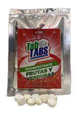 Sachet Desinfectante Cloro Fruver-Tabs